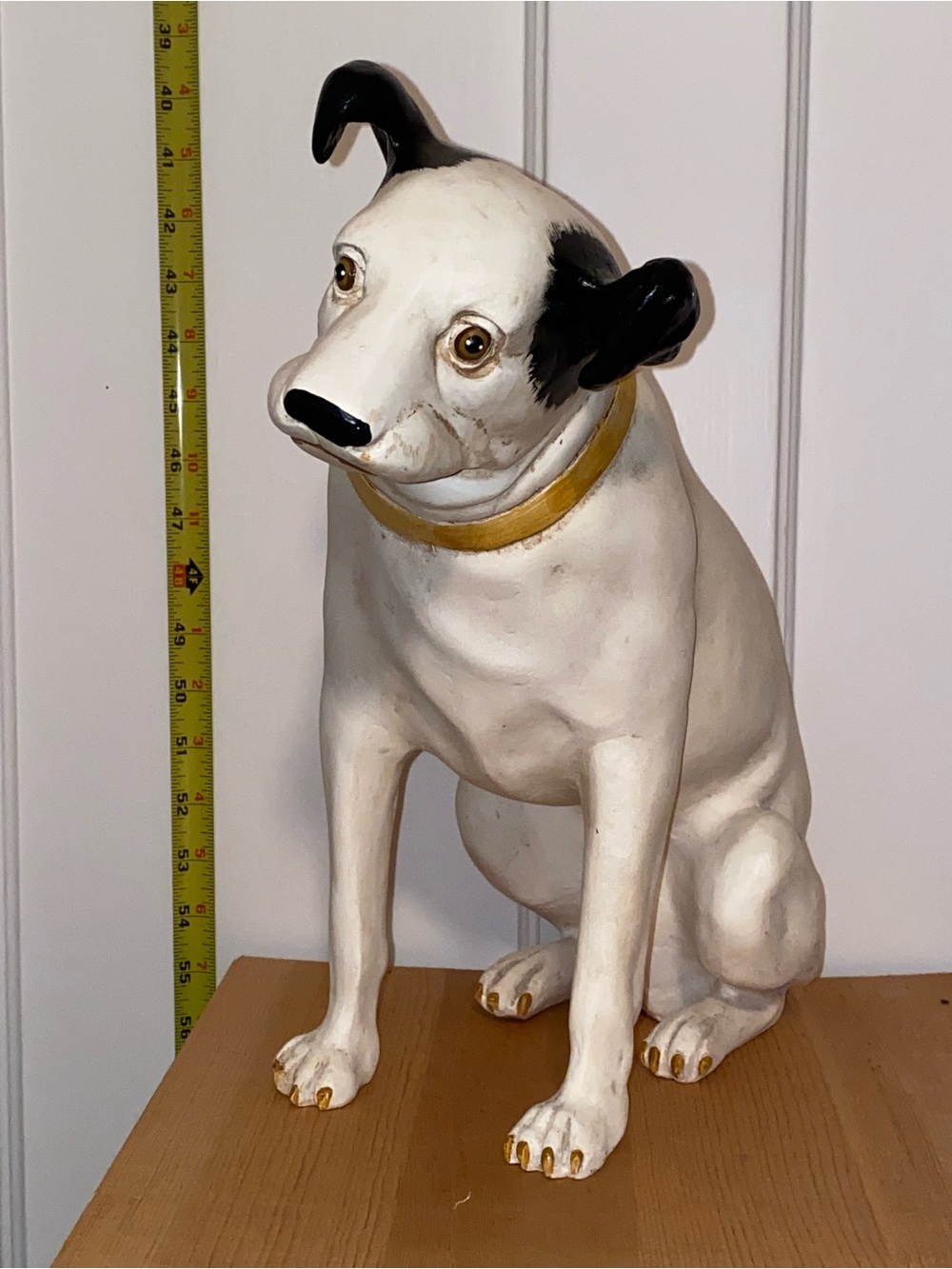 Vintage RCA Dog Statue , “ His Master’s Voice “ , Large Approximately 12” Tall